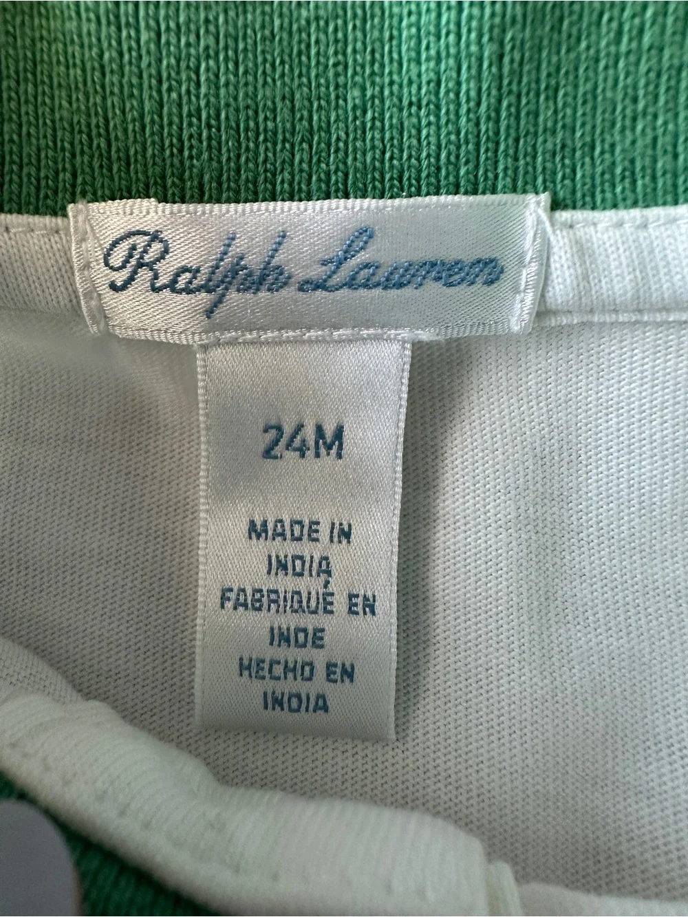 Ralph Lauren 2-piece set, size 24M
